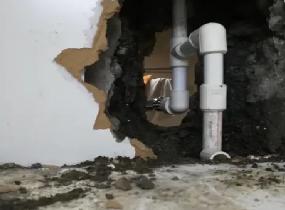 阆中厨房下水管道漏水检测